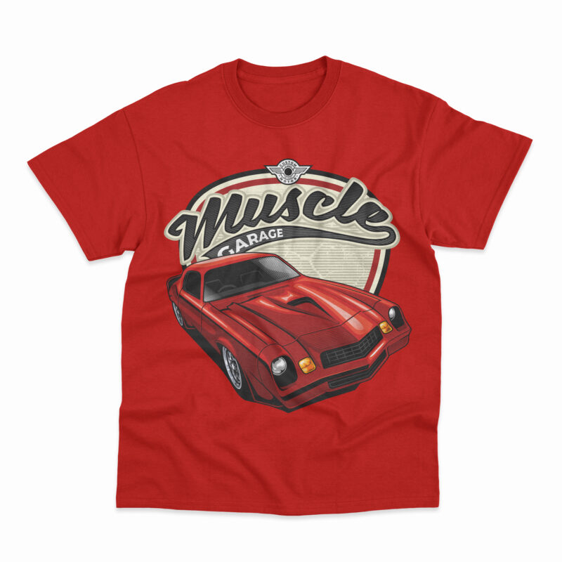 Classic car t-shirt design bundle collection vol. 5