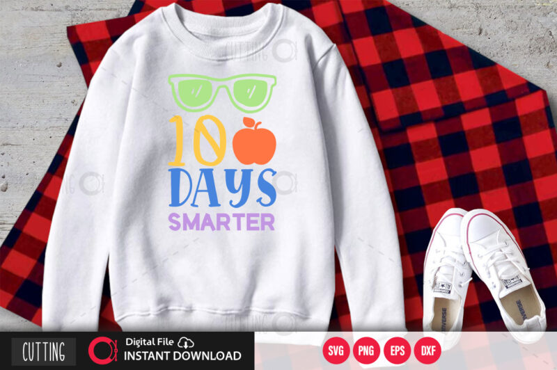 100 days smarter SVG DESIGN,CUT FILE DESIGN