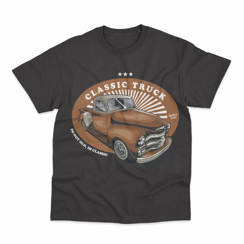 Classic car t-shirt design bundle collection vol. 5