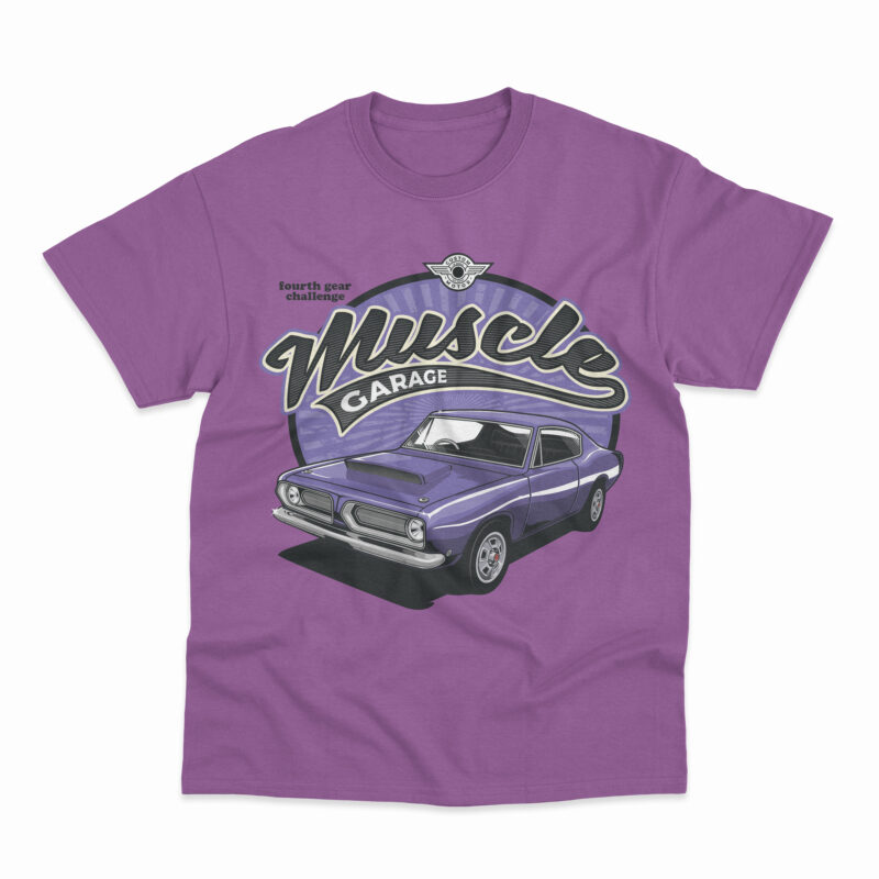 Classic car t-shirt design bundle collection vol. 5