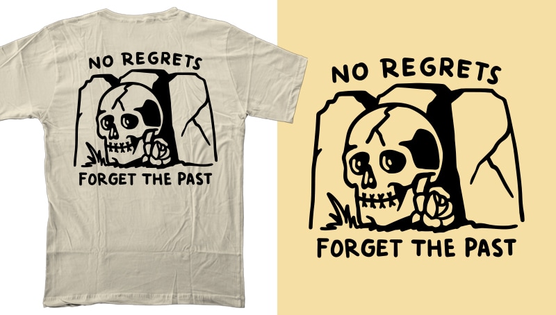 t-shirt vector 40 Skulls & Skeletons Design / Tattoo Art