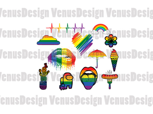 Lgbt design bundle