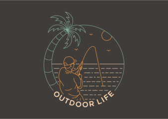 Outdoor Life 2 t shirt design online