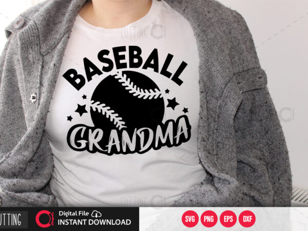 Baseball grandma 2 svg design,cut file design
