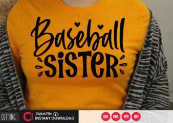 Baseball sister 2 SVG DESIGN,CUT FILE DESIGN