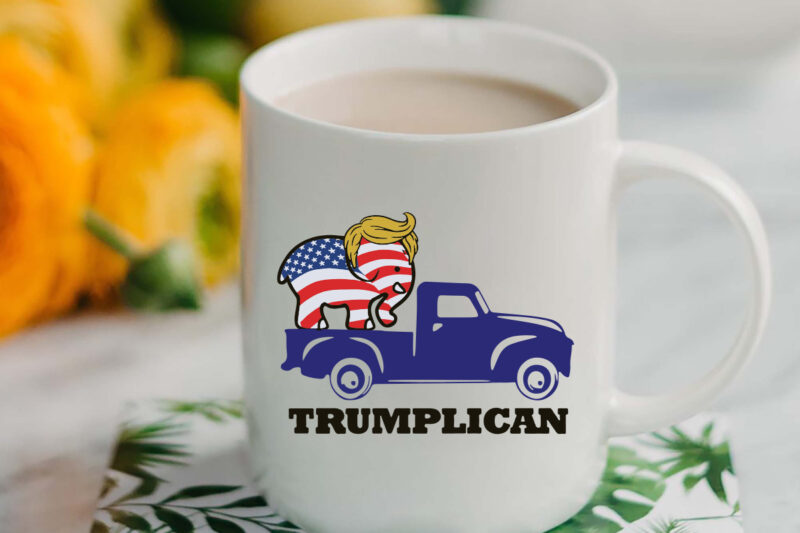 Trumplican 4th Of July Sublimation Svg File For Cricut, Independence Day Gift Idea