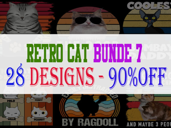 Cat bundle part 7 – 28 design -90% off