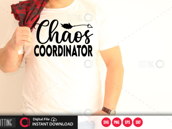 Chaos coordinator svg design,cut file design