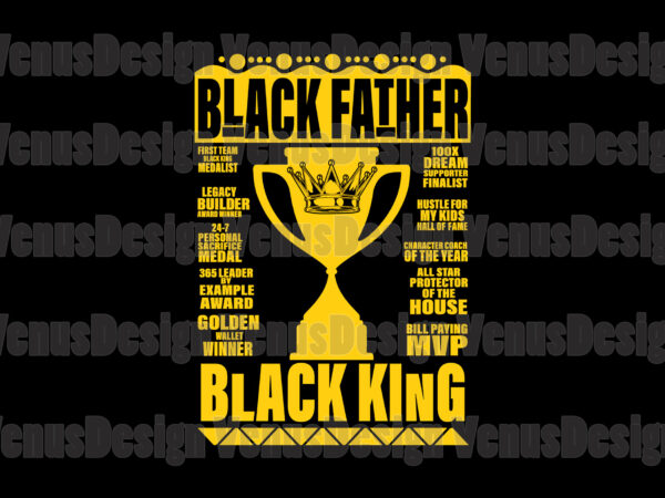 Black fathers prizes funny editable tshirt design