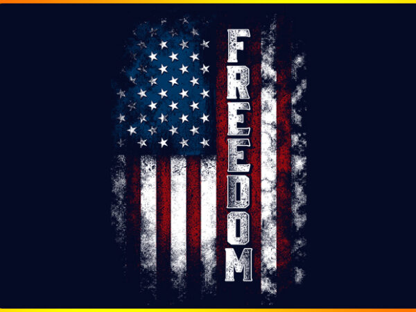 Freedom t shirt graphic design