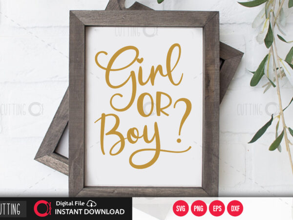 Girl or boy svg design,cut file design