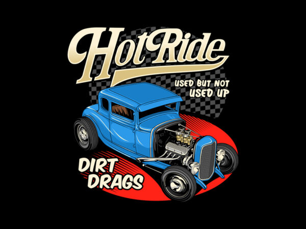 Hot ride graphic t shirt