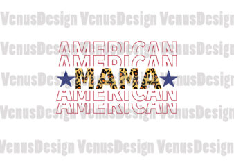 American Mama Editable Design