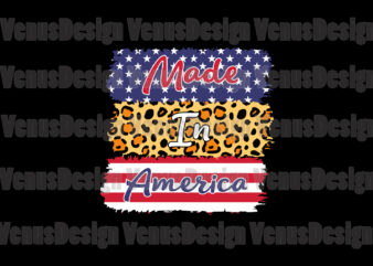 Made In America Editable Design