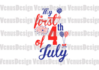 My First 4th Of July Editable Design