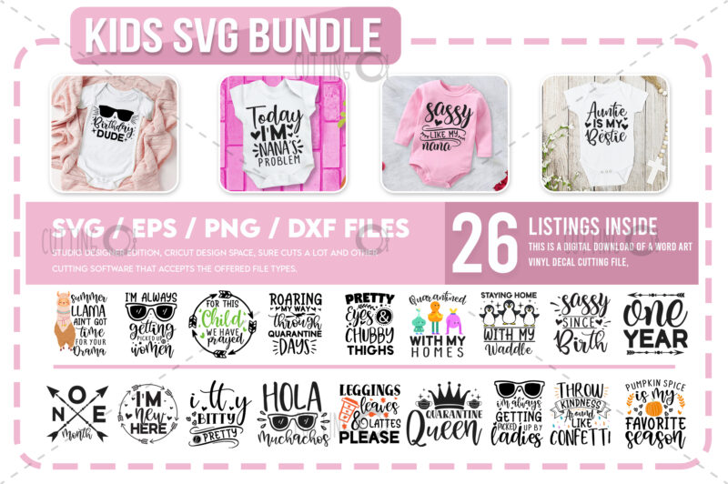 Kids SVG Bundle