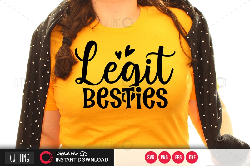 Free Legit besties svg design,cut file design