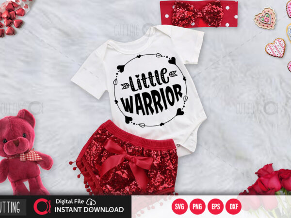 Little warrior svg design,cut file design