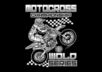 MOTOCROS CHAMPIONSHIP t shirt designs for sale