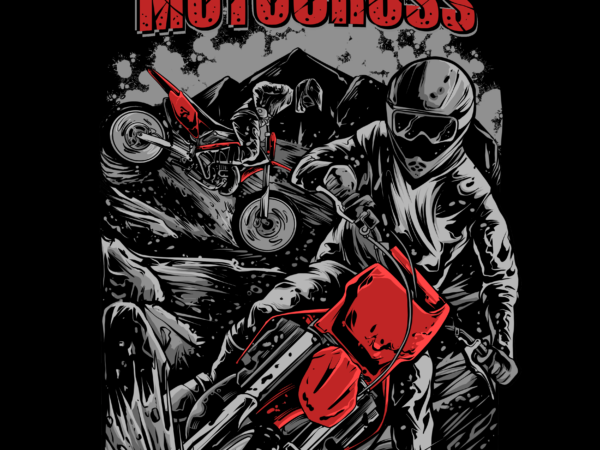 Motocross t shirt designs for sale