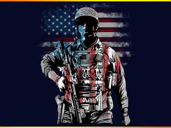 Patriot t shirt illustration