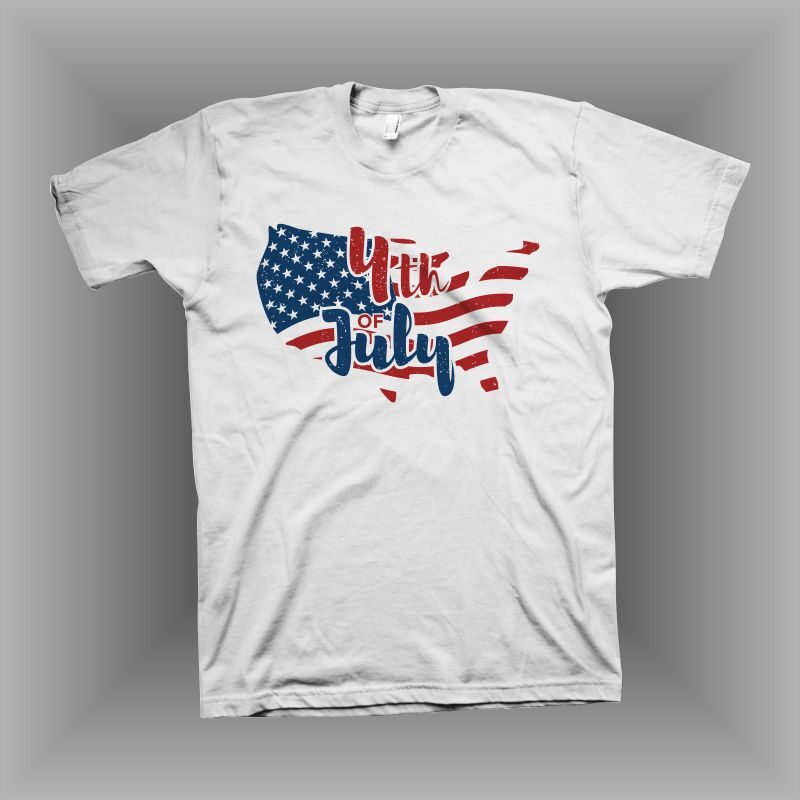 Distressed 4th of July vector illustration, USA Independence Day t shirt design, 4th of july svg, usa flag, stars and stripes, patriotic, america, 4th of july t shirt design for