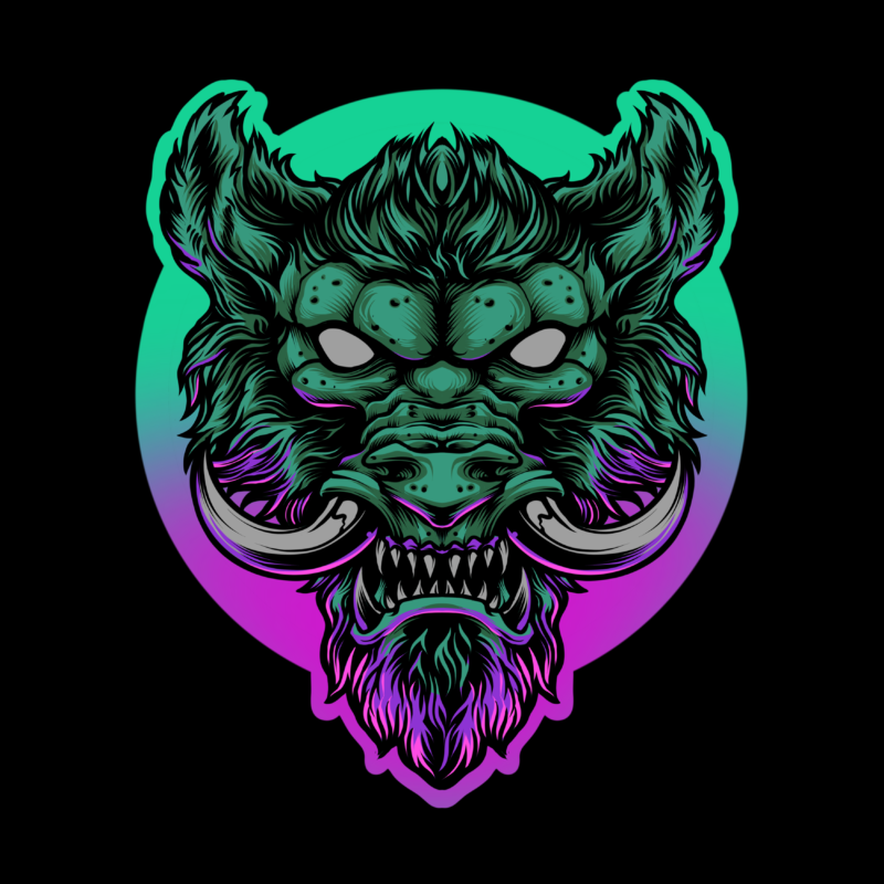 Psychedelic beast