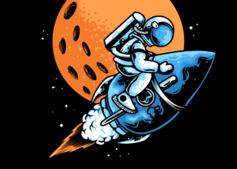 Rocket t shirt design online