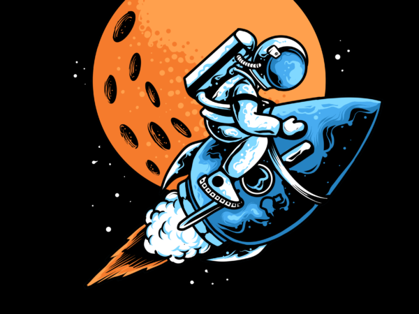 Rocket t shirt design online Rocket t shirt design online