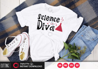 Science diva SVG DESIGN,CUT FILE DESIGN