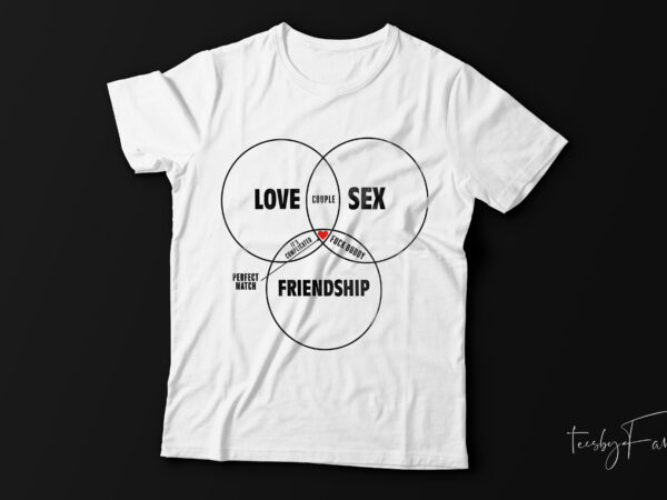 Love True Match Chart T Shirt Design For Sale Buy T Shirt Designs