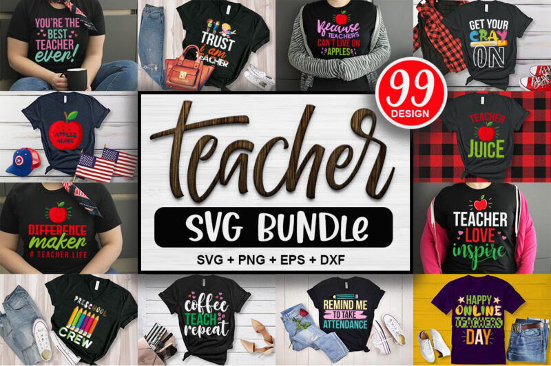 Teacher SVG bundle