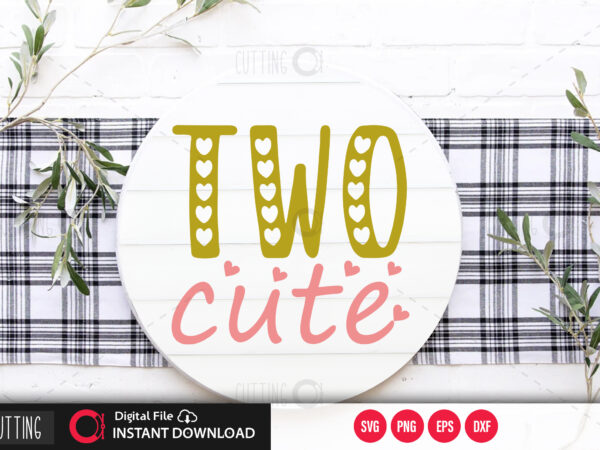 Two cute svg design,cut file design