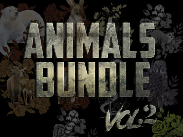 Animals bundle vol2 t shirt vector