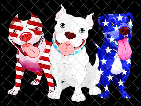 4th of july pitbull dog flag usa vector, png independence day, us flag, patriotic, america vector