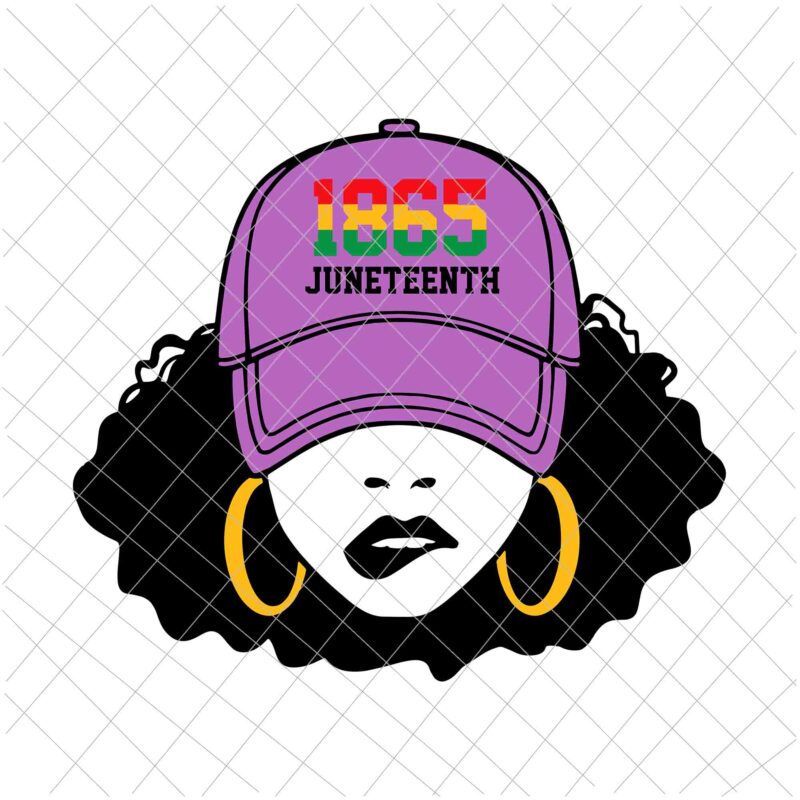 1865 Juneteenth Svg, Celebrate Black Girl Magic Melanin Women Svg, Indepedence Day Svg