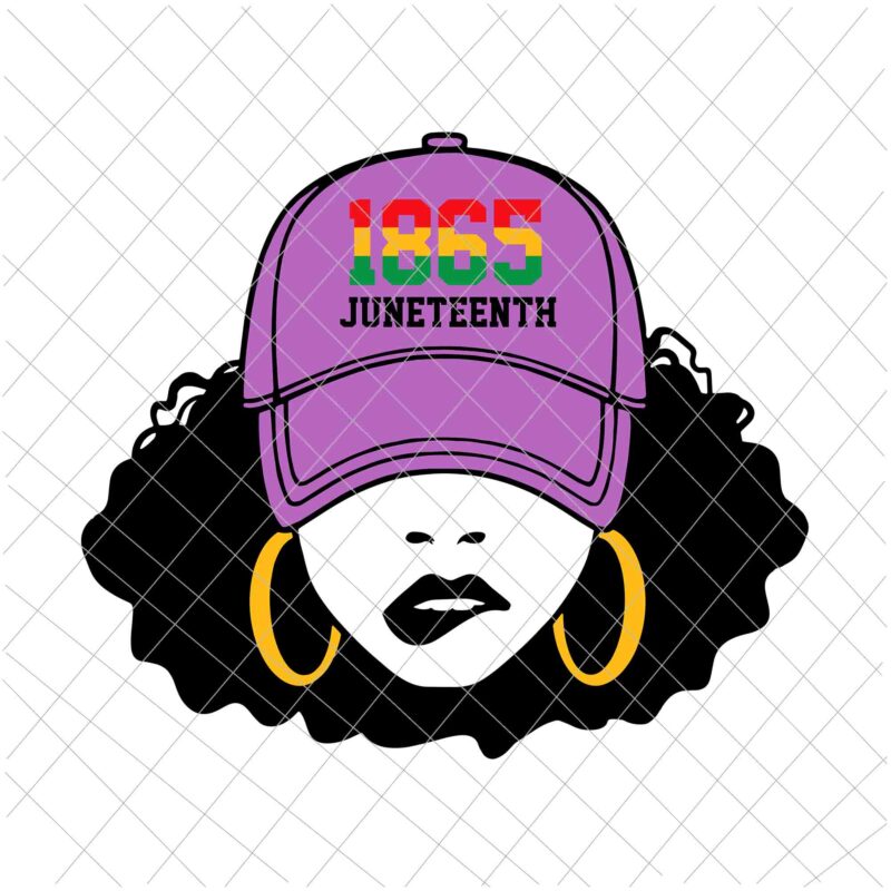 1865 Juneteenth Svg, Celebrate Black Girl Magic Melanin Women Svg, Indepedence Day Svg