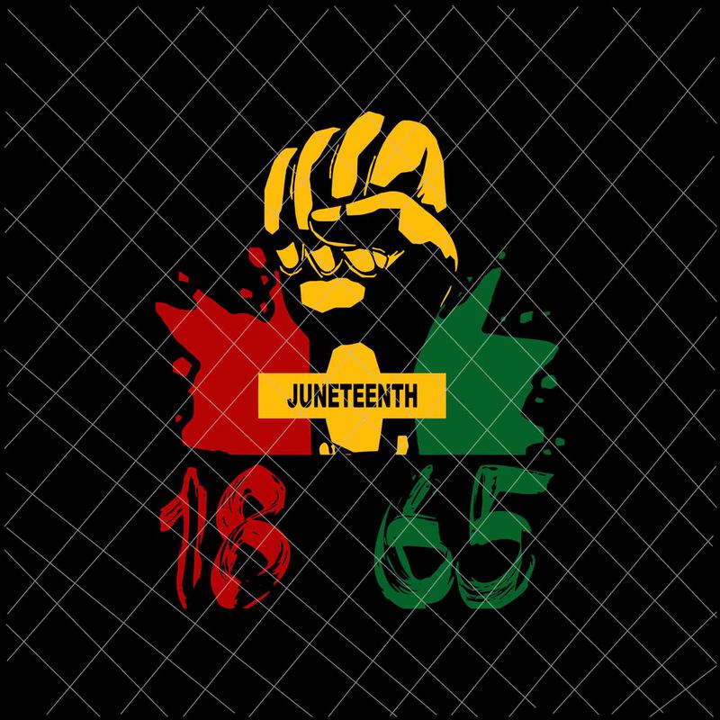 Download Juneteenth 1865 African American Power Svg, Juneteenth Svg, Independence Day Svg, Black History ...