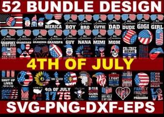 4th of July Svg Bundle, Independence Day, US Flag Svg, Patriotic Svg, America Svg, Fourth of July Bundle svg, USA Flag Svg, USA Svg