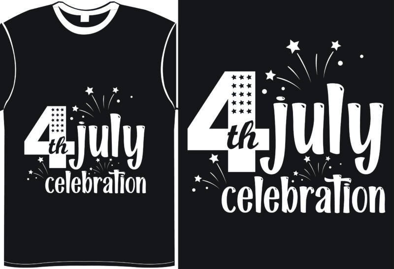 4th of July vector svg ai png print ready t shirt design