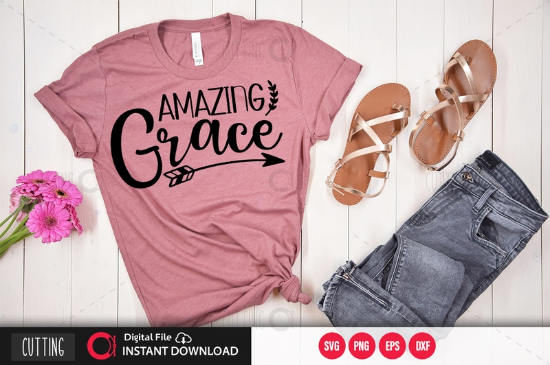 Free Amazing grace svg design,cut file design