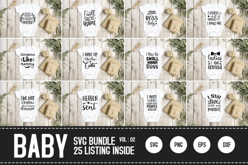 Download Baby Svg Bundle Buy T Shirt Designs