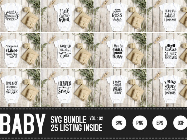 Baby svg bundle t shirt template