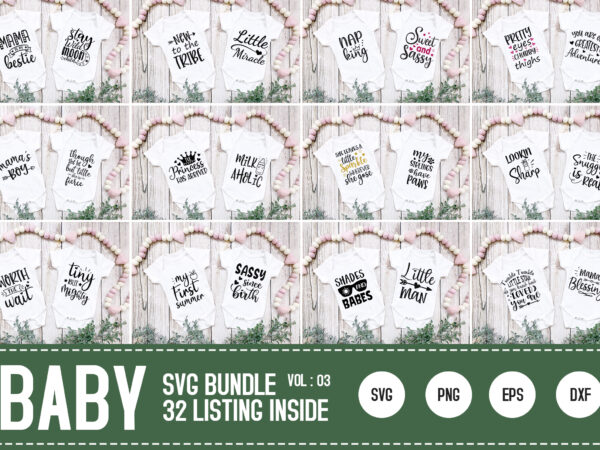 Baby svg bundle t shirt template