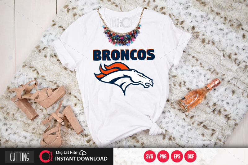 Broncos SVG DESIGN,CUT FILE DESIGN