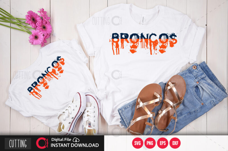 Broncos SVG DESIGN,CUT FILE DESIGN