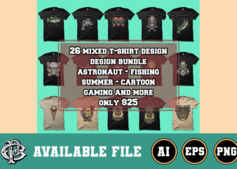 26 mixed illustration design bundle