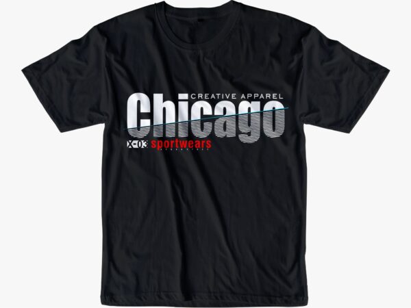Chicago urban street t shirt design, chicago urban style t shirt design,chicago urban city t shirt design,