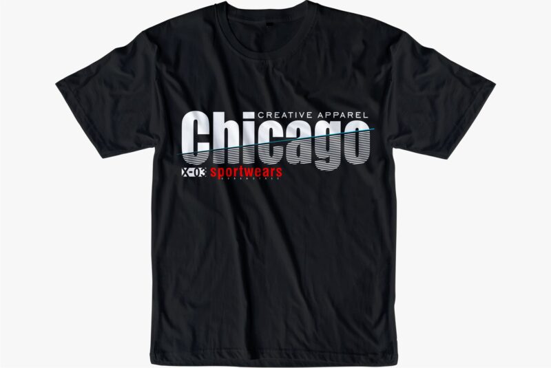 chicago urban street t shirt design, chicago urban style t shirt design,chicago urban city t shirt design,