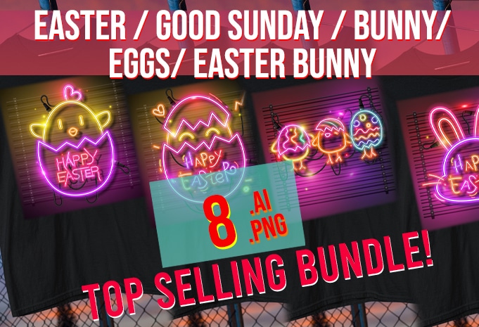 Free Easter / good sunday / bunny / eggs / easter bunny / funny bunny / funny rabbit / chicks vector clipart